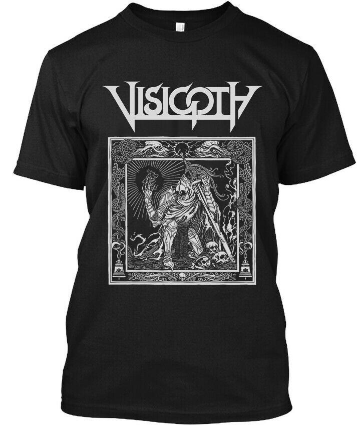 Visigoth Bells of Awakening American Power Music Retro T-shirt Tops Tee SIZE S-4XL