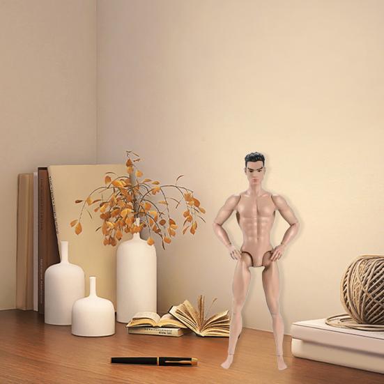 45663 Масштабное Мускулистое Мужское Тело Фигурки Экшн со Съемной Головой, Высокоартикулированная Многосуставная Фигурка, Украшение