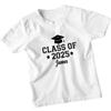 Personalised Class Of 2025 Graduation T-Shirt Custom Name James Boys Girls