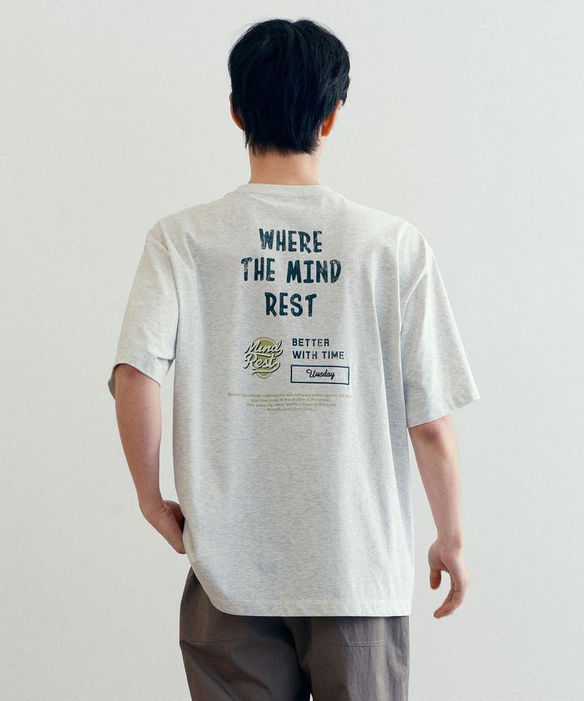 MINDBRIDGE [Uns] Do Good_Back Point Oversized Short Sleeve T-Shirt - 3 Colors