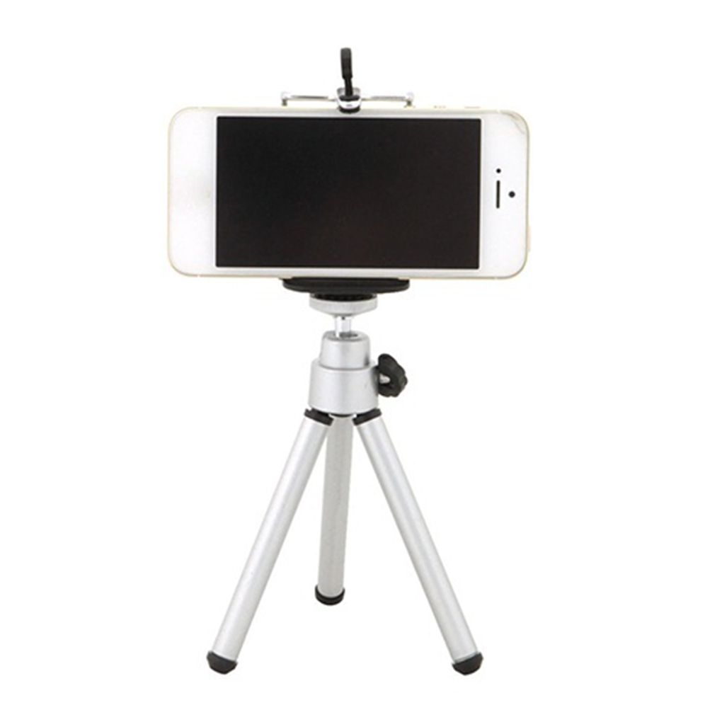 Portable Digital Products Tripod Aluminum Handle Universal Mobile Phone Holder