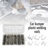 600Pcs/Set Welding Gun Nails Hot Stapler Staples For Hot Welding Machine Welding Bumper Car Repair Plastic Repair Accessories