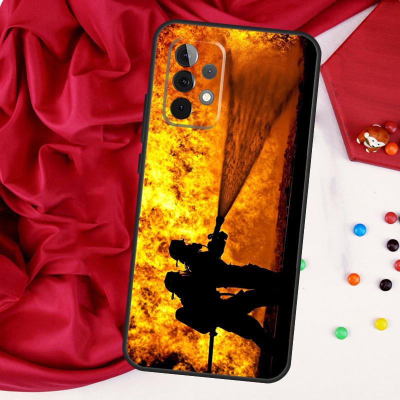 Пожарный Пожар Пожарный Для Samsung Galaxy A56 A36 A26 A16 A05 A06 A22 A32 A52 A54 A34 A14 A55 A15 A53 A33 A35 Чехол