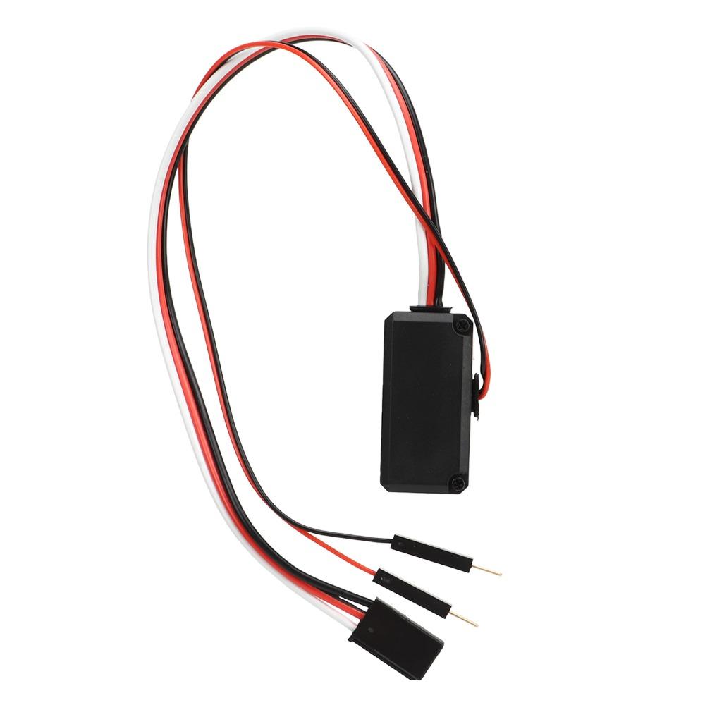 Black Voltage Collection Module Voltage Sensing Module for FSi6/FSi10/iA6B/iA10 Receiver for Boats