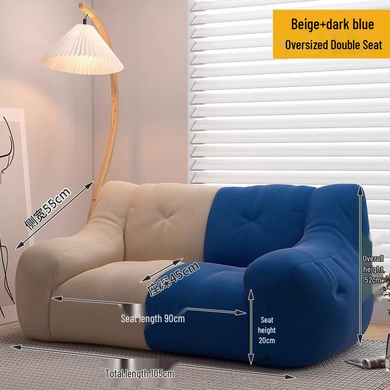 Reclining Tatami Sofa: Compact Double Sleeper for Home & Bedroom Relaxation