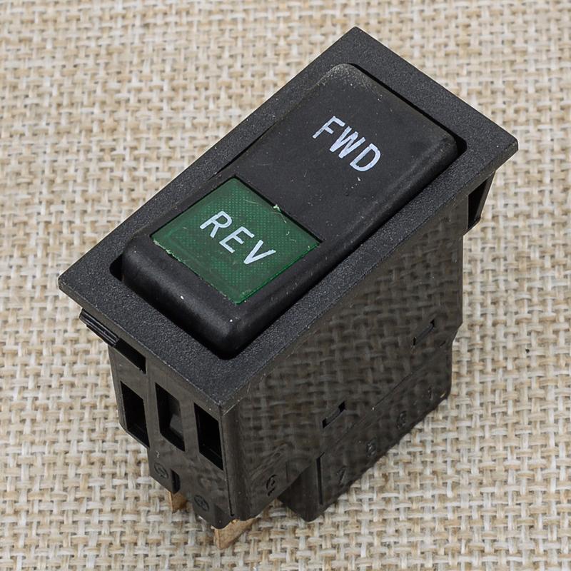 Black Forward Reverse Switch Fit for Bad Boy Buggie Golf Carts VH Recreational 36V/48V Rocker Selector New