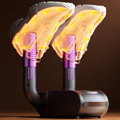 Электрическая сушилка для обуви Теплая обувь для обуви УФ-сушилка для ног Устраняет запах Быстросохнущий дезодоратор для ботинок Многофункциональная сушилка для носков