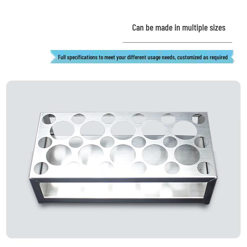 VANSFUL 304 Stainless Steel Test Tube Rack