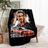 Fast & Furious Theme Printed Blanket - Perfect for Couch, Bed, Travel & Outdoor Use | Machine Washable, Cozy & Durable.