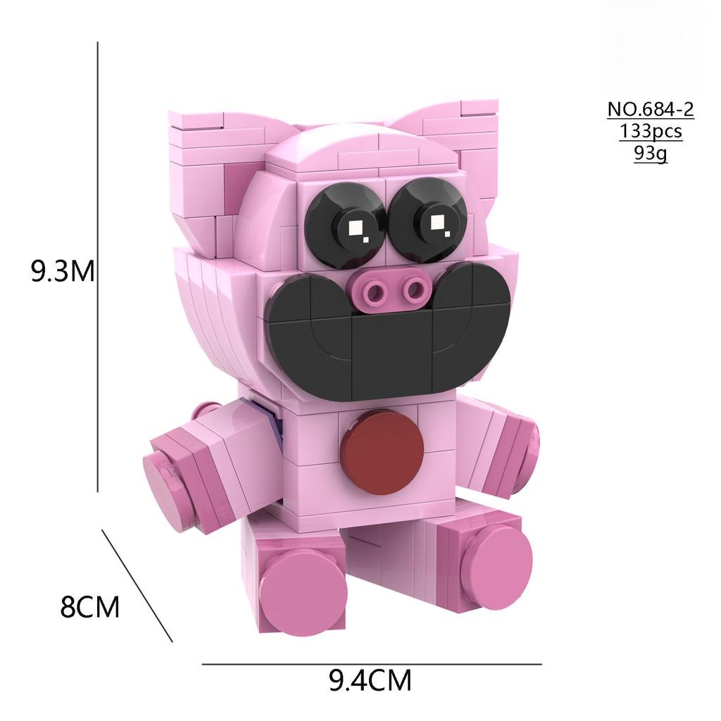 Poppy3 Улыбающиеся существа: Строительные блоки Sleepy Cat