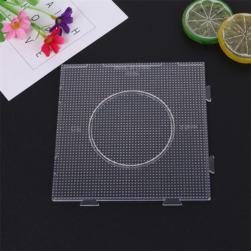 2.6MM Beads Pegboard Toy DIY Beads tool Educational Tangram Jigsaw Puzzle Template Kids Toy