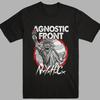 Группа Agnostic Front НЬЮ-ЙОРК Черная футболка Унисекс футболка Летняя повседневная футболка с принтом Y2k Харадзюку Женская одежда Уличная одежда