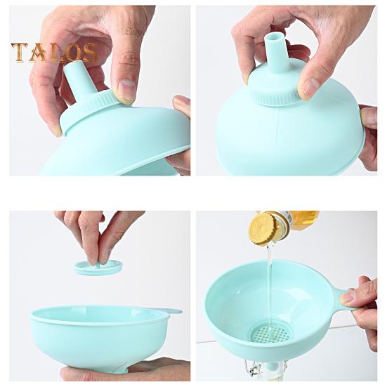 1 комплект, воронка для варенья, съемная сетка, многофункциональная легкая практичная воронка для переноса порошка, инструменты для ресторана