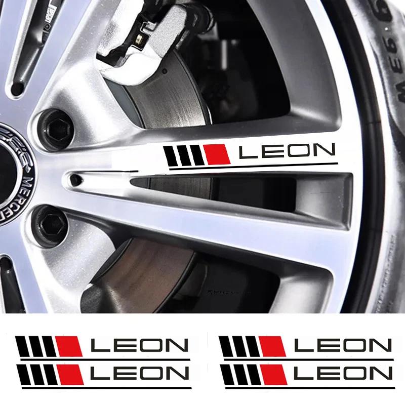 4x Наклейка на кузов автомобиля Для Seat Leon Fr 5F Mk3 Mk2 Автоаксессуары