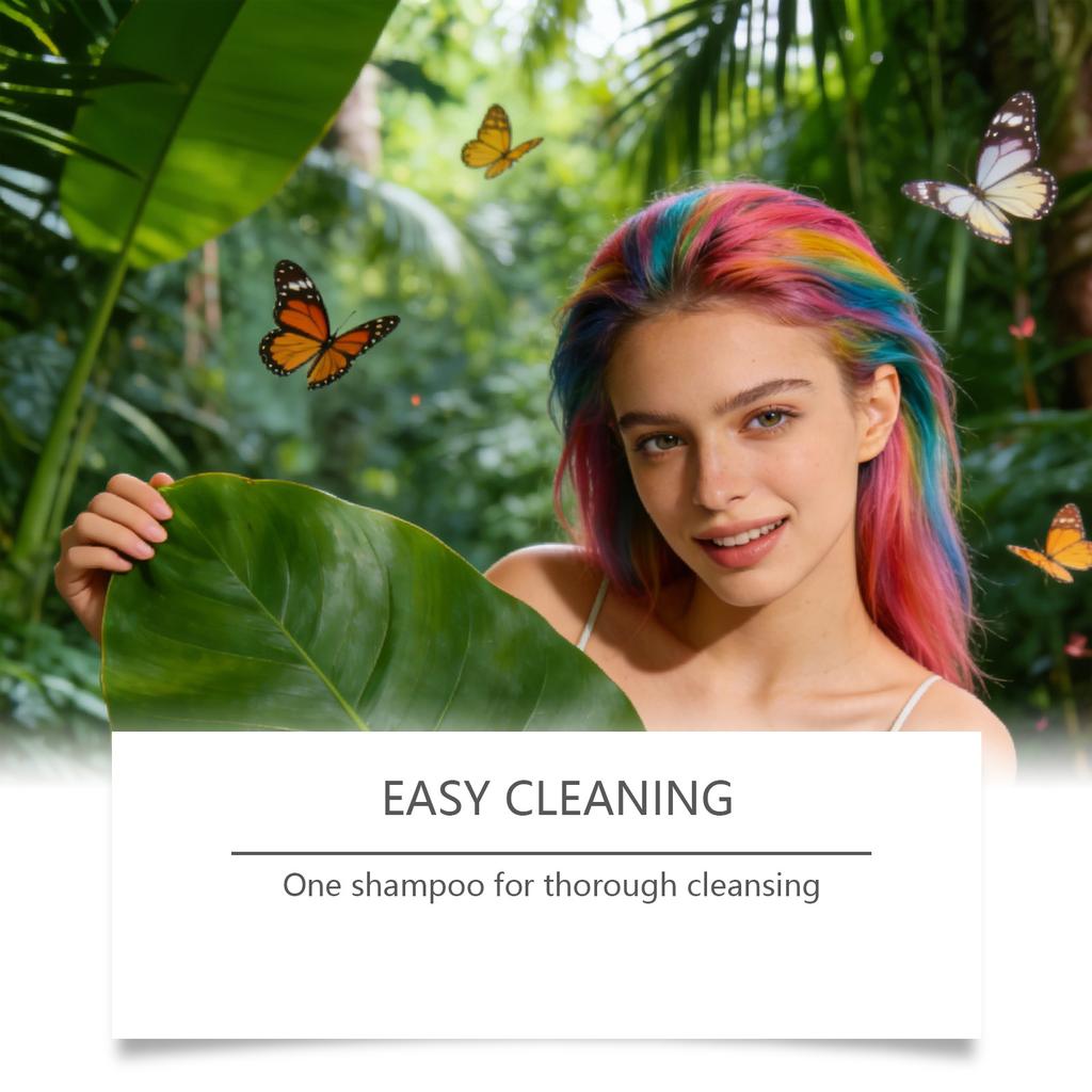 Temporary Hair Combs, Hair Dyeing Chalk Combs, Even Color-developing Hair Cream, Temporary Hair Gifts