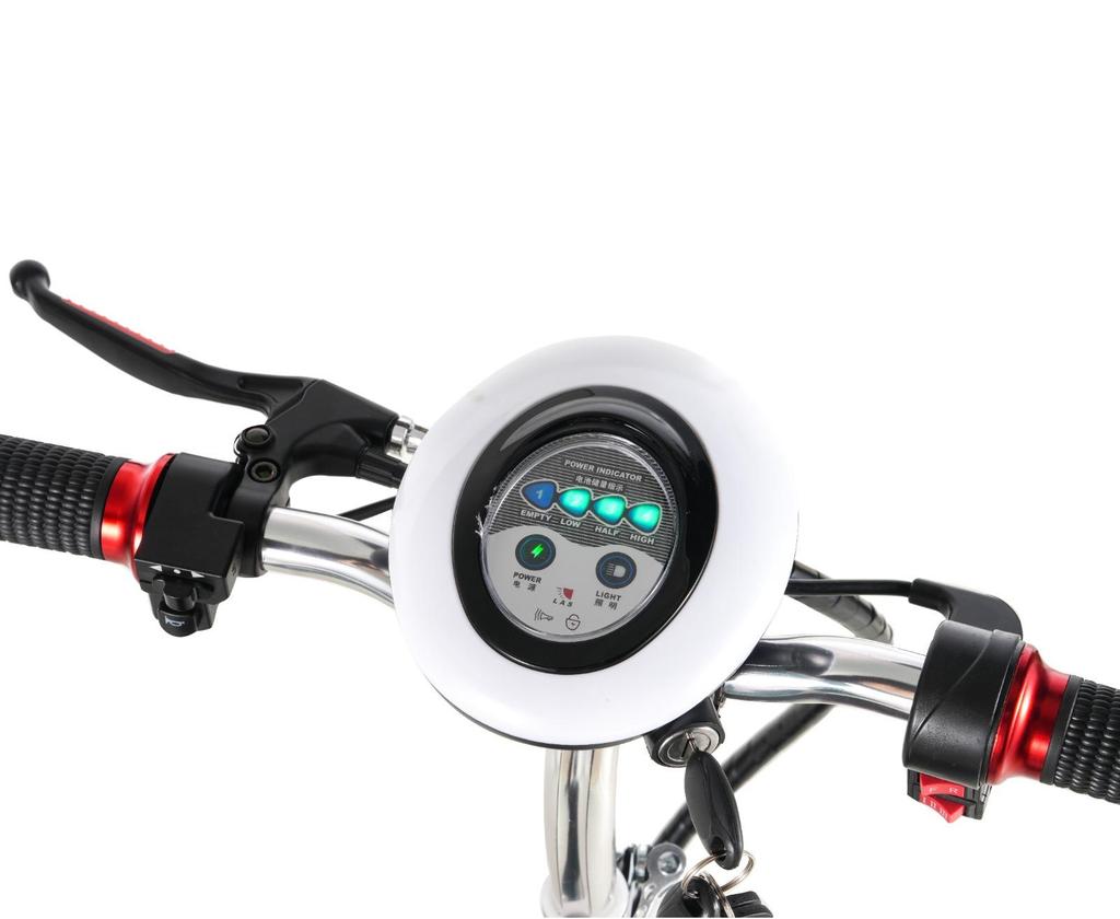 Twofish TF03 Three-wheeled Electric Scooter 500W Motor 48V15Ah Battery 28km/h Max Speed 30km Max Range