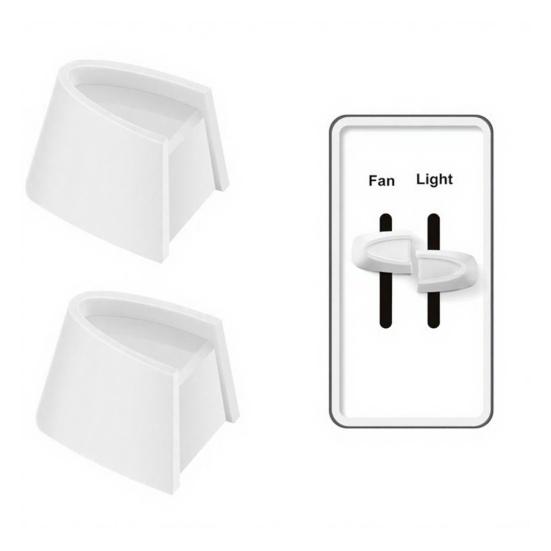 2/4Pcs Dimmer Switch Skylark Light Control Two Fan Speed Knob Replacement for Split Switch Knob