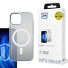 Etui do iPhone 15 Plus 3MK MagSafe Białe
