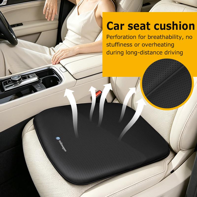 BIG1 Universal Car Seat Cushion Heightening Breathable Protector Mat For Volkswagen VW Golf 4 5 6 7 Polo Jetta Sagitar Magotan Passat