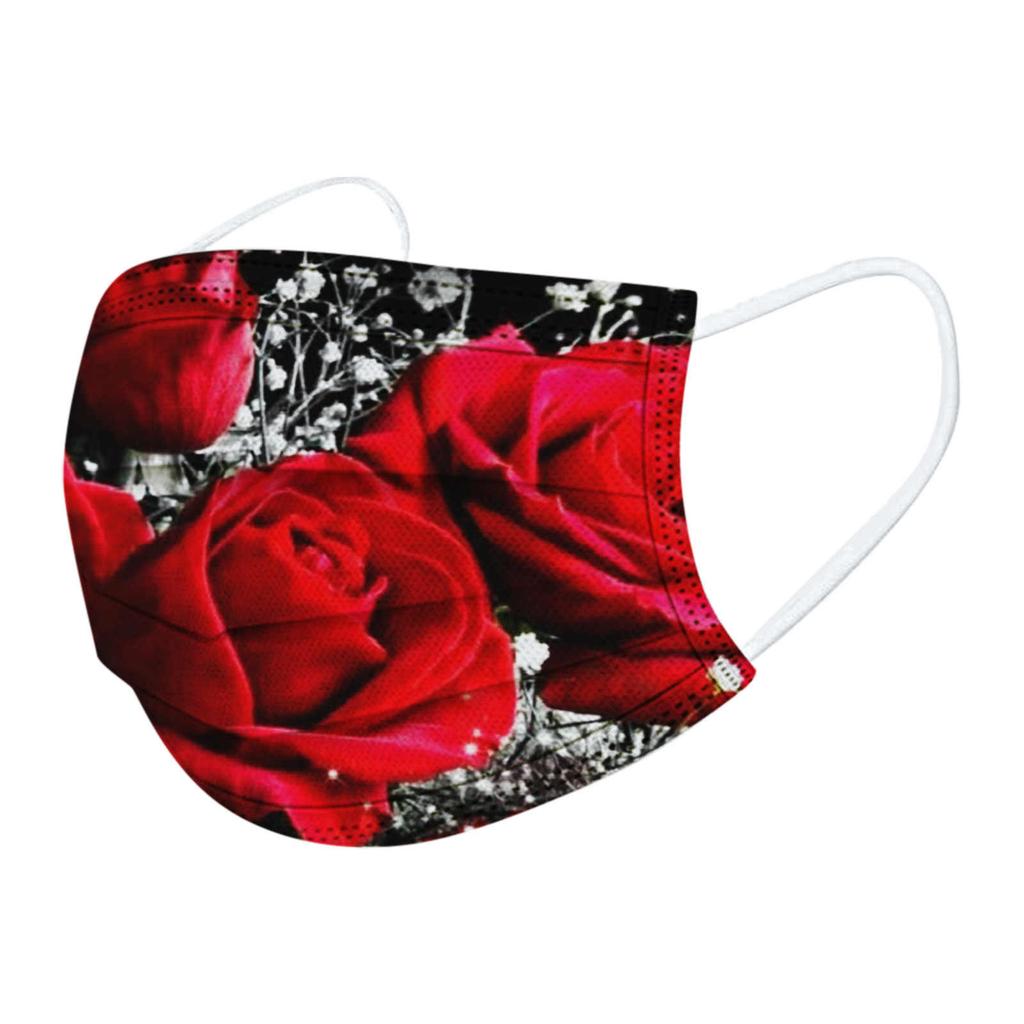 10 шт. трехслойная защитная пыленепроницаемая одноразовая маска с мультяшным принтом для взрослых