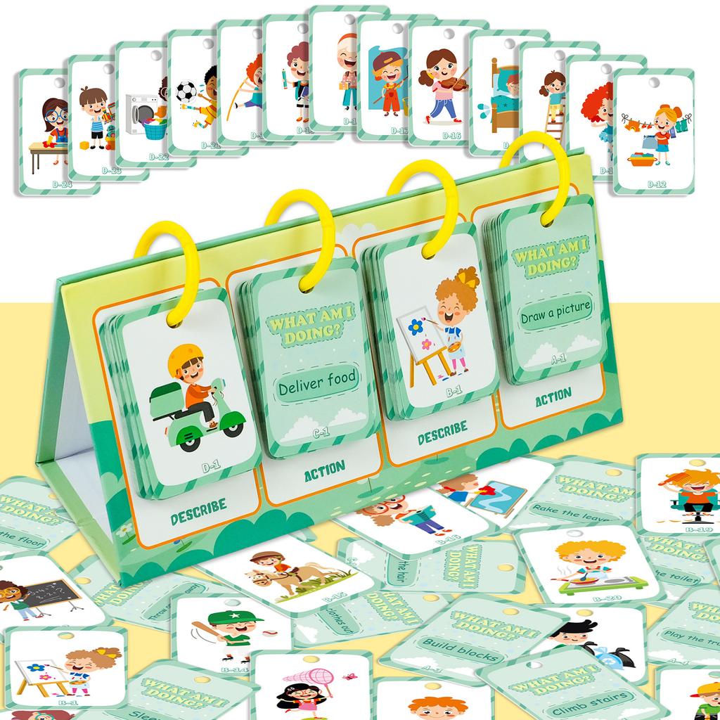 96 Карточек для рабочего стола Английские слова Мультфильмы Анимация Детские развивающие игрушки Интерактивные карточки для родителей и детей