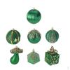 7 шт. подвесных украшений для рождественской елки с подвесками, декоративные безделушки для
