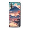 Чехол для телефона с изображением японского аниме-пейзажа для Xiaomi Redmi Note 14 13 12 10 11 Pro Plus 14C 13C 12C 10C 9C 5G Мягкий чехол из ТПУ