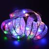 4M Christmas Ribbon With LED Lights Waterproof For Christmas Tree Decoration New Year Wall Window Home Decoration Christmas Gift