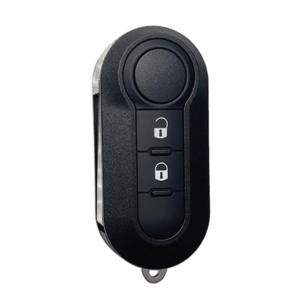 YOCASTY Flip Folding Car Key Shell Case Cover For Fiat 500 Doblo Bravo Ducato Qubo Grande Punto SIP22 Blade 2/3 Button
