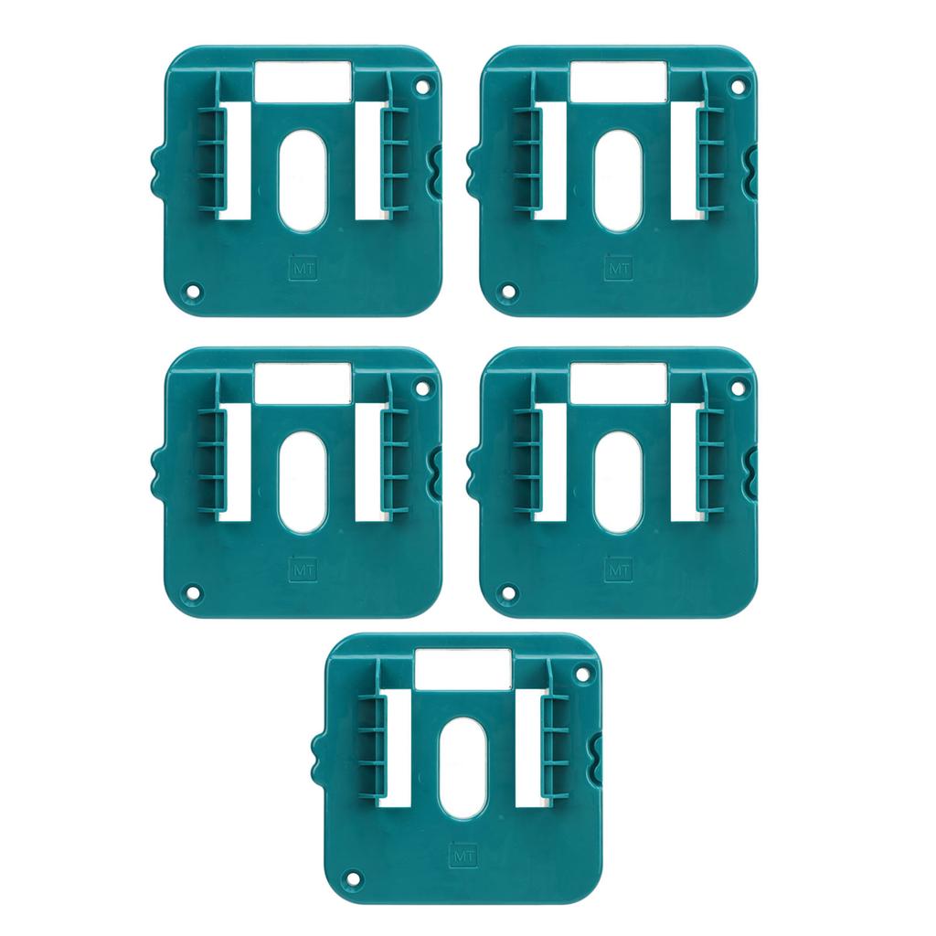 5 шт. Крепления для аккумуляторов Док-холдер Вешалка для хранения литиевых аккумуляторов для 18 В BL1860 BL1850 BL1840