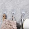 1/5/10Pcs Set Kitchen Bathroom Wall Hanger Sucker Sticky Non Trace Hooks