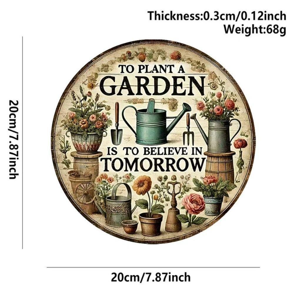 Magical Coffee Sign 2D Flat WC Garden Decoration Retro Hanging Wooden Sign Office