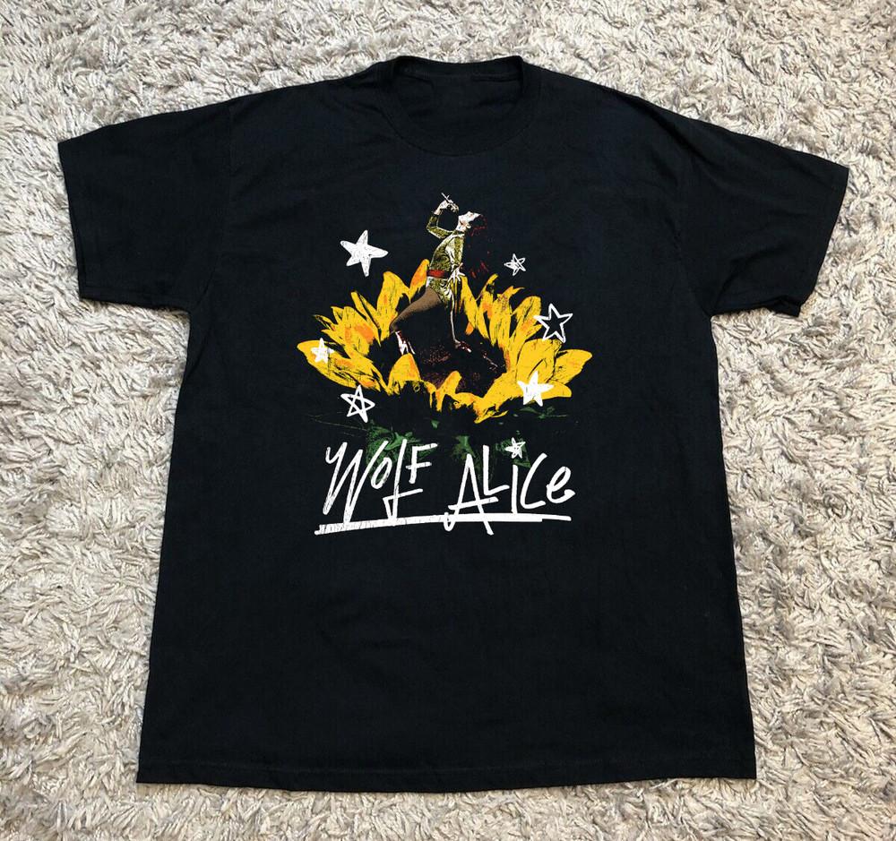 NEW Wolf Alice Black Cotton Shirt Full size S5XL T234 Unisex T-Shirt