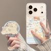 Puppy magnetic suction for apple 17promax case iphone16/1514/13/11/12 with bracket mobile phone case