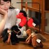 Keyring Pony Plush Doll Pendant Cartoon Simulation Horse Toy Keychain  Christmas Gift