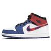 Jordan 1 Mid Rush Blue University Red GS BQ6931-146