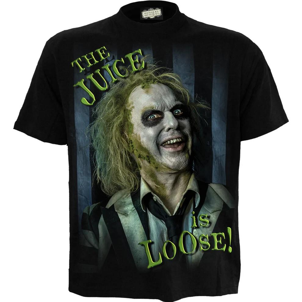 OFFIZIELL LIZENZIERTES BEETLEJUICE 2 E T-SHIRT lose Hit TV-Serie Game MoveWird in neuem Fenster oder Tab geöffnet