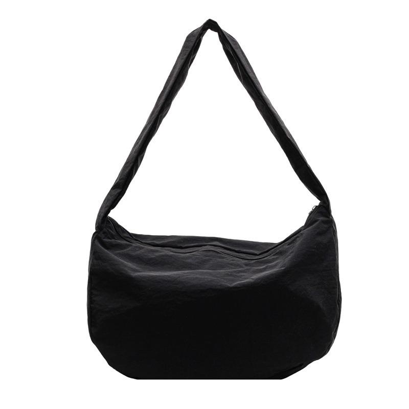 Нейлоновая тканевая сумка-мессенджер новая универсальная сумка-пельмень простая универсальная большая вместимость классная сумка через плечо