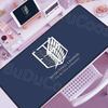 Selected 30 Anime Wallpapers Anime Attack on Titan Mouse Pad Non-slip Game Mousepad XXL Locking Edge PC Laptop Keyboard Desk Mat