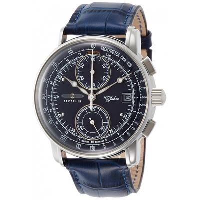 Часы ZEPPELIN 100th Anniversary Blue Dial 86703 мужские [Обычный импортный продукт]