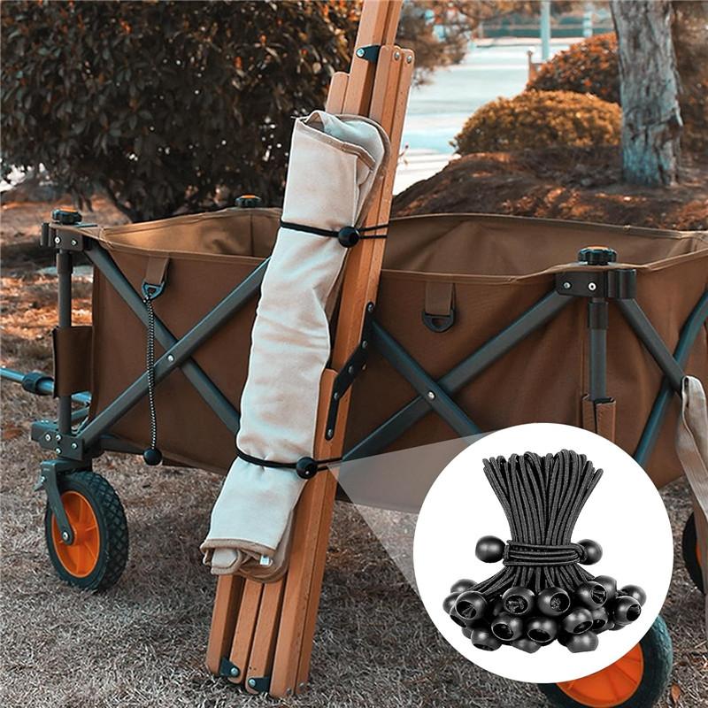 Pack of 30 Tarpaulin Bungees Balls Tarp Bungee Cord for Banner Tent Hooks Tarpaulins Holder