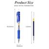 13pcs/set Ballpen Retractable Gel Pens Black/red/blue Ink Large Capacity 0.5 Mm Replaceable Refills Office & School Stationery