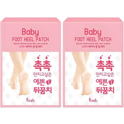Пластырь для пяток Pretty Baby Foot Care, 10 упаковок, 2 шт.