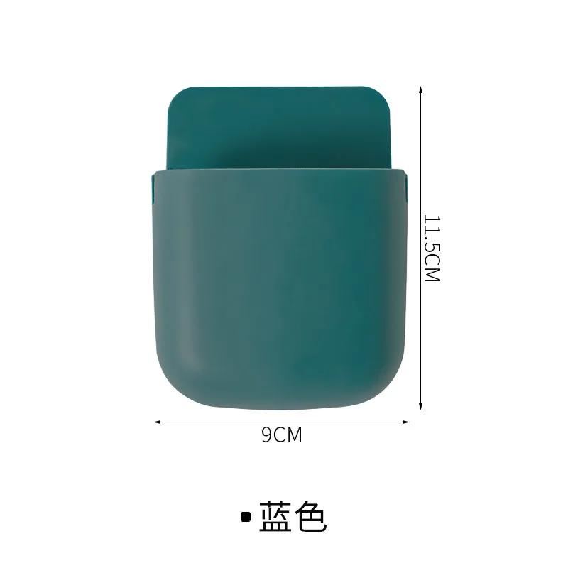 Многофункциональный настенный ящик для хранения мобильного телефона, телевизора, пульта дистанционного управления, стойка для кухни, держатель для зубных щеток в ванной