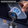 2026 Car Phone Magnetic Stand Mechanical Vacuum Suction Cup Rotate 360° Magnetic Adsorption Bracket Navigation Universal Holder
