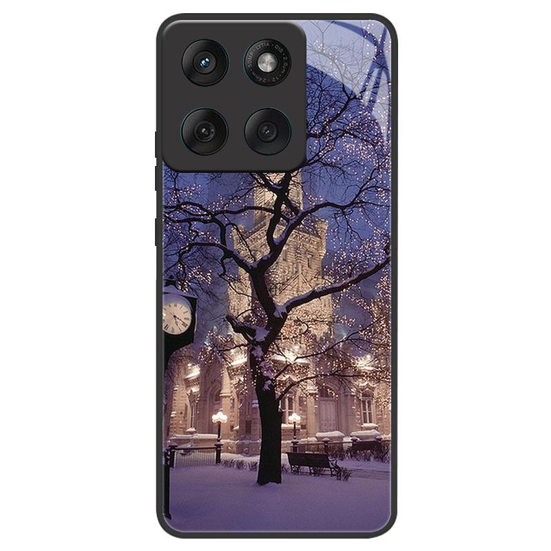 Рождественский чехол для телефона Motorola Moto Edge 60 60s 50 Pro Fusion Edge50 X50 Ultra Neo G05 G15 E15 Защитная крышка из закаленного стекла