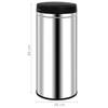 VidaXL Automatic Sensor Bin Waste Bin Rubbish Bin Recycling Bin Office Living Room Home 322697