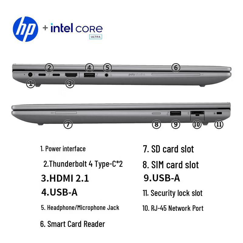 HP Ноутбук рабочей станции Zbook X G1i 16 (Китайская версия)