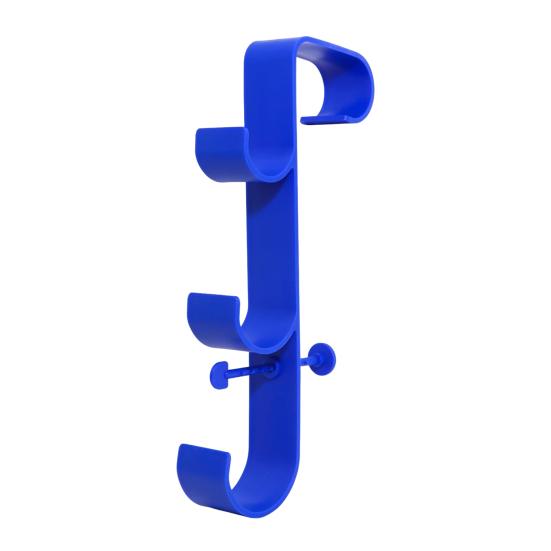 Pool Pole Hook Pool Skimmer Net Holder 3-Hook Pool Pole Hanger Pool Accessories Holder for Above Ground Pools Pool Brush Water Pipe