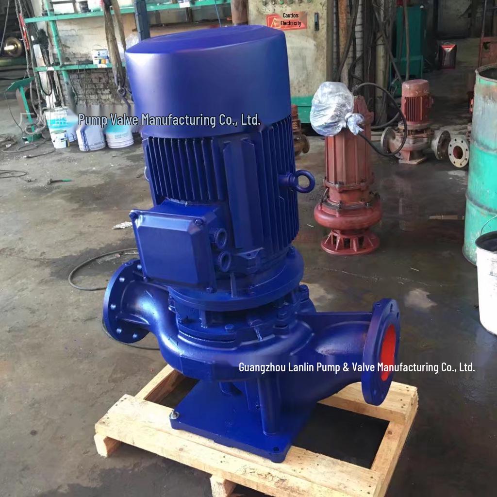 ISG40-200IB 1,5" Вертикальный чугунный водонапорный насос для трубопроводов, для градирен
